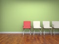 Chairs in a room Royalty Free Stock Photo