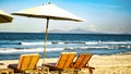 Holiday and vacation concept for tourism.Beautiful beach in Vietnam., Danang.