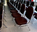 Chairs in siminar room Royalty Free Stock Photo