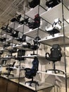 Office Chairs On Display in a store