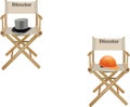 Chairs with writing director