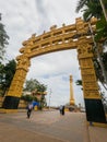 Chaitya Bhoomi Dwar At Dadar Chowpatty Beach, Mumbai Royalty Free Stock Photo