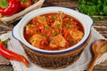 Chakhokhbili - chicken stewed with tomatoes