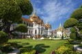 chakkri maha prasat building in Thailand grand palace and wat phra kaew Royalty Free Stock Photo