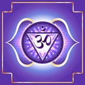 Chakra Ajna Royalty Free Stock Photo