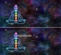 Chakra Meditation Royalty Free Stock Photo