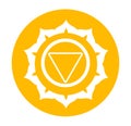 Chakra symbol Royalty Free Stock Photo