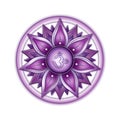 Chakra Symbols, Crown Chakra - SAHASRARA - Knowledge, Consciousness, Fullfillment, Spirituality - `I UNDERSTAND`