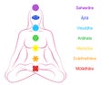 Chakras Woman Description Sanskrit