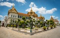 Chakri Maha Prasat in Bangkok Grand Palace Royalty Free Stock Photo