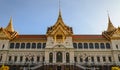 The chakri maha prasat throne hall Royalty Free Stock Photo