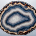 Chalcedony, characterized by its fineness of grain and brightne Royalty Free Stock Photo