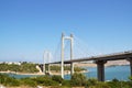 Chalkida bridge in Evia, Greece Royalty Free Stock Photo