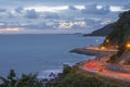 Chalerm Burapha Chonlathit Highway look from Noen Nangphaya View Point , Chanthaburi