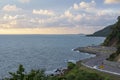 Chalerm Burapha Chonlathit Highway look from Noen Nangphaya View Point , Chanthaburi