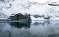 Chalet on Balea Lake and surrounded by mountains