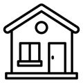 Chalet, home Vector Icon which can easily edit