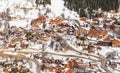 Chalet on the slopes of the valley Meribel. Ski Resort Meribel