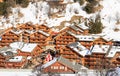 Chalet on the slopes of the valley Meribel. Ski Resort Meribel