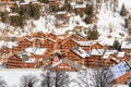 Chalet on the slopes of the valley Meribel. Ski Resort Meribel