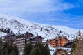 Chalet on the slopes of the valley Meribel. Ski Resort Meribel