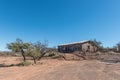 Chalet at Steenbokkie Nature Reserve near Beaufort West Royalty Free Stock Photo