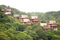 Chalets in the Tropical Rainforest