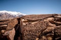 Chalfant Valley with its famous petroglyphs in the rocks