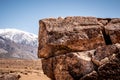 Chalfant Valley with its famous petroglyphs in the rocks