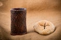 Chalice And Bread Royalty Free Stock Photo