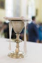 Chalice in a church Royalty Free Stock Photo