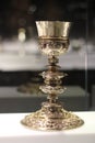 Chalice in a church in the Spanish medieval city of Segovia