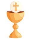 chalice with communion