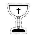 chalice first communion icon