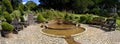 The Chalice Well Gardens in Glastonbury Royalty Free Stock Photo