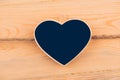 Chalk board heart for your text Royalty Free Stock Photo