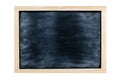 Chalk board on white blackground, Blackboard, Chalk board. Royalty Free Stock Photo