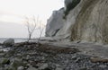 Chalk cliffs Denmark Royalty Free Stock Photo