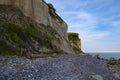 Chalk cliffs Mons Klint Denmark Royalty Free Stock Photo