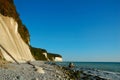 Chalk cliffs (Ruegen, Germany) Royalty Free Stock Photo