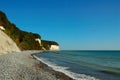 Chalk cliffs (Ruegen, Germany) Royalty Free Stock Photo