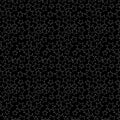 Chalk effect seamless pattern. hand draw vector illustration of white simple random stars on a black background for printing on te