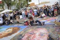 Chalk festival crowds