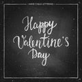 Chalk lettering - Valentines Day