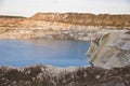 Chalk quarry at Volkovysk, Belarus