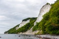 Chalk rocks on Ruegen island in Germany near baltic sea Royalty Free Stock Photo