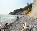 Chalk rocks of Rugen island (Germany, Mecklenburg-Vorpommern)