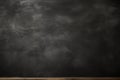 Chalk rubbed out on blackboard background texture, grunge background Royalty Free Stock Photo