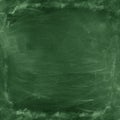 Green blackboard or chalkboard