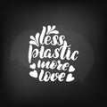 Less plastic more love